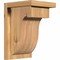 Ekena Millwork Del Monte Smooth Corbel w/Backplate, Western Red Cedar, 7 1/2"W x 8"D x 12"H COR08X08X12DEL01SWR - alternate 1